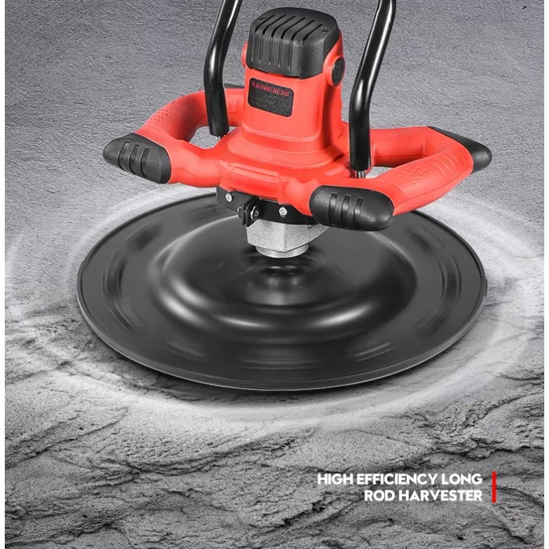 220V Electric Power Trowel Cement Mortar Smoothing Machine for Road Wall Plastering Concrete Polishing Durable Motor Core