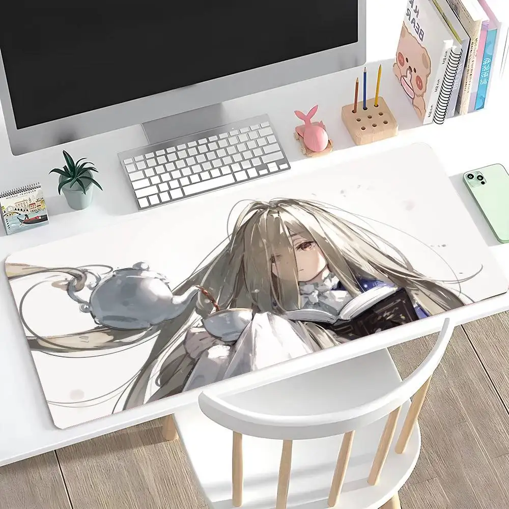 Sense Anime Sousou No F-Frieren Mousepad Non-slip Suitable For Office Computers Laptops E-sports Game Desk Mats XXL Keyboard