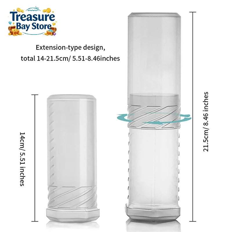 Shaving Brush Travel Case For Shaving Brushes Shave Brush Holder Lightweight Shaving Brush Travel Tube For Festival Boyfriend