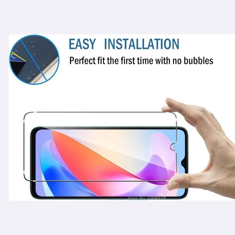 5PCS All Transparent Tempered Glass for  Honor 9 8 10 20 30 40 Pro Lite 8A 9A 8X 9X 9C 10i 20i 30i V20 V30 HD Screen Protector