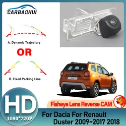 Night Vision Rear View Camera Reversing Camera Car Back up Camera HD CCD Vehicle For Dacia Renault Duster 2009~2016 2017 2018