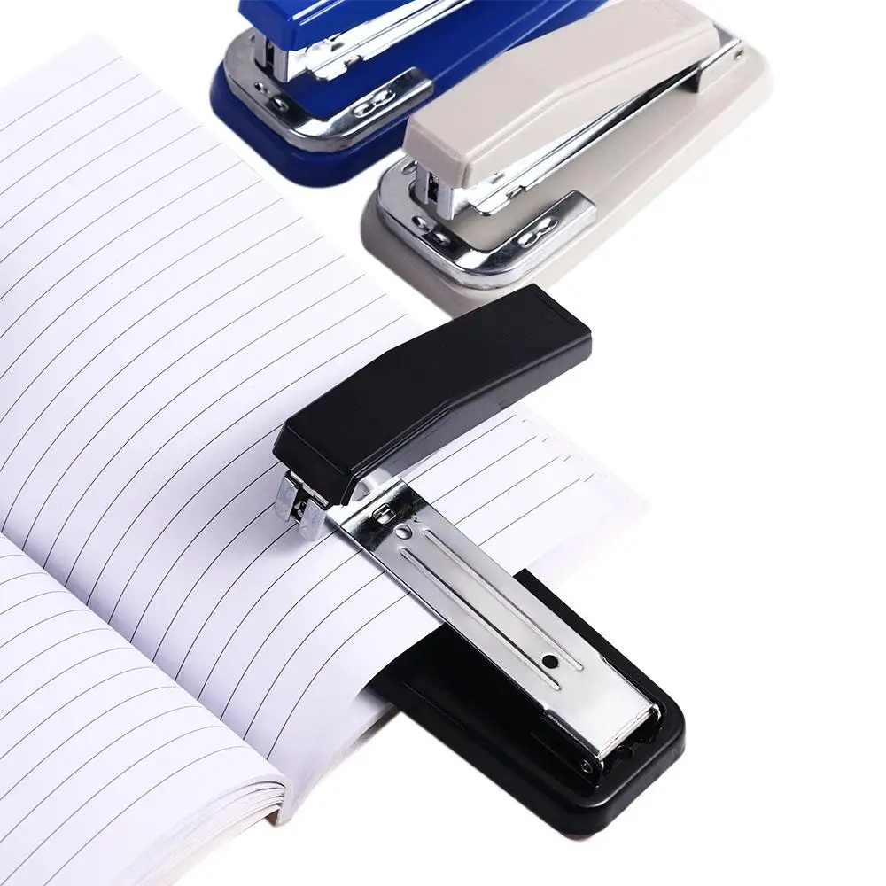 

Binding Student Stationery Office Accessories 360° Rotatable Stapler Heavy Duty Stapler Bookbinding Supplies Paper Staplers