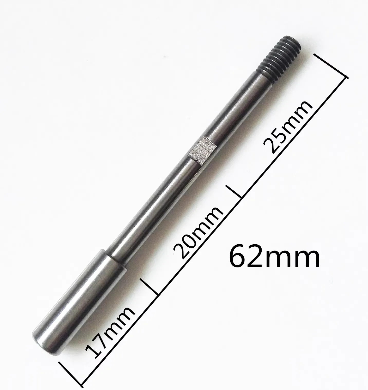 4mm Forward and Reverse Plug-in Hardened Shaft Model Boat Flex Shaft Fitting Length 62mm Stainless Steel