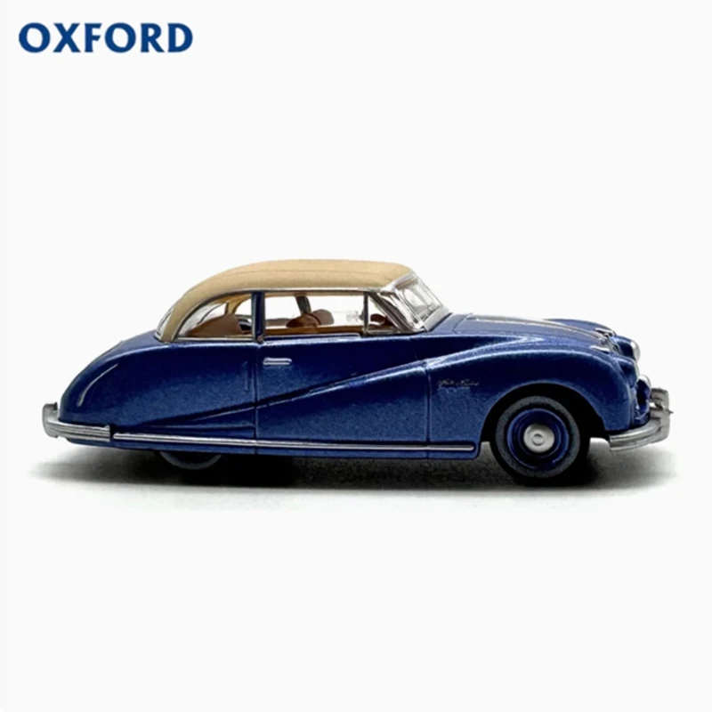 

OXFORD 1/76 Scale Retro Austin's A Cooper Alloy Car Model Static Collection Decorated Holiday Gifts Toys