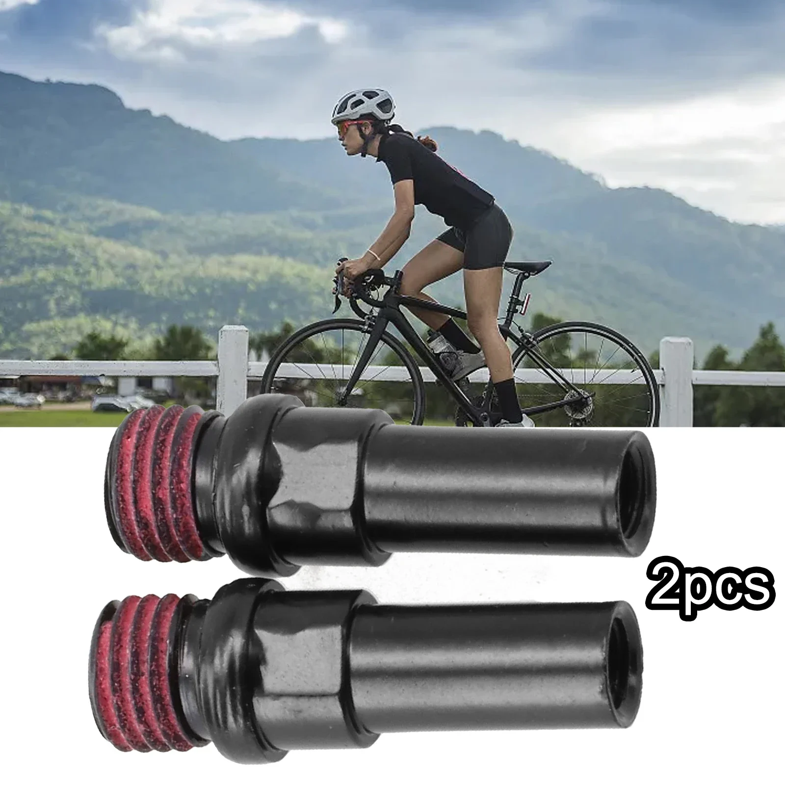 

Brand New Brake Column Bicycle V-Brake 2 Pack Anti-loose Glue Black Column Screw Components Corrosion-resistant