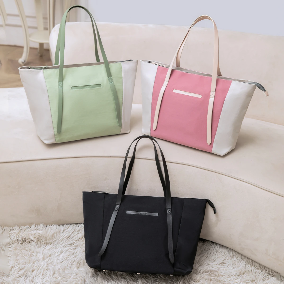 Lifetime Warranty Women Tote Bag Female Handbag Girls Shoulder Bags Commuting Sling Bag Women's Bag 14 15.6inch Laptop Bag Girl