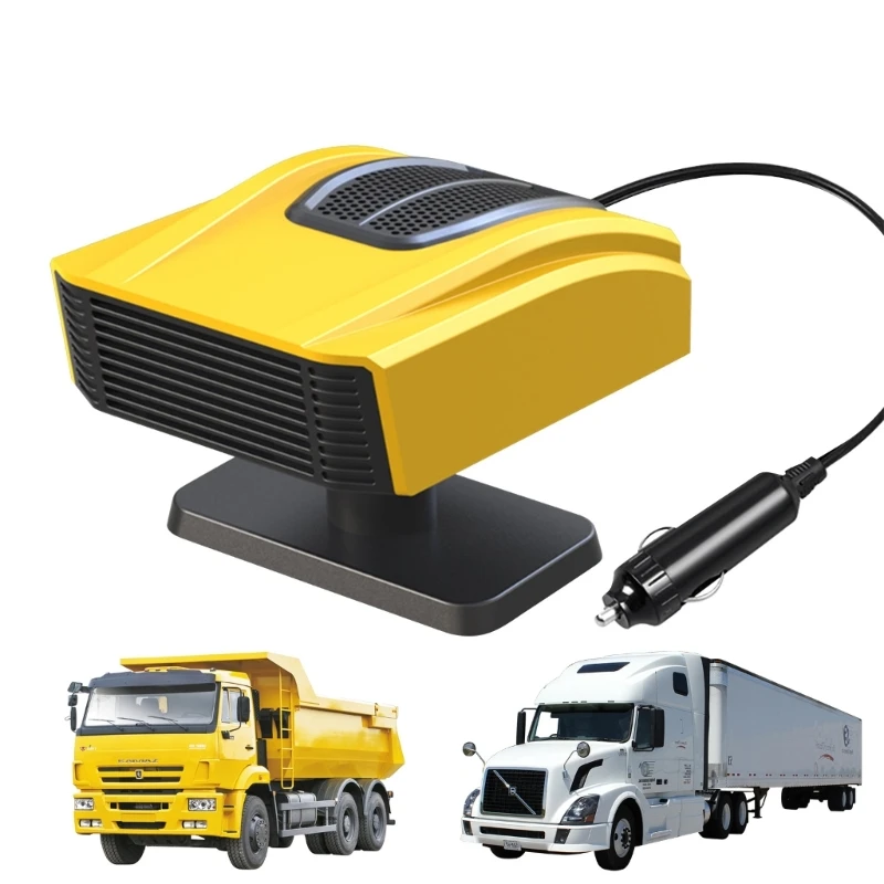 U13C Universal Car Heater 24V Rapid Temperature Rise Defogging Fan Defrost Defogger Heater With ABS Housing
