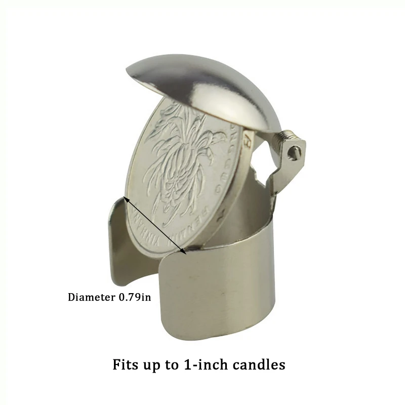 Automatic Candle Snuffer Fire Extinguisher Putting Out Candle Flame Safely Wick Flame Extinguishing Clip for Home Indoor Holiday