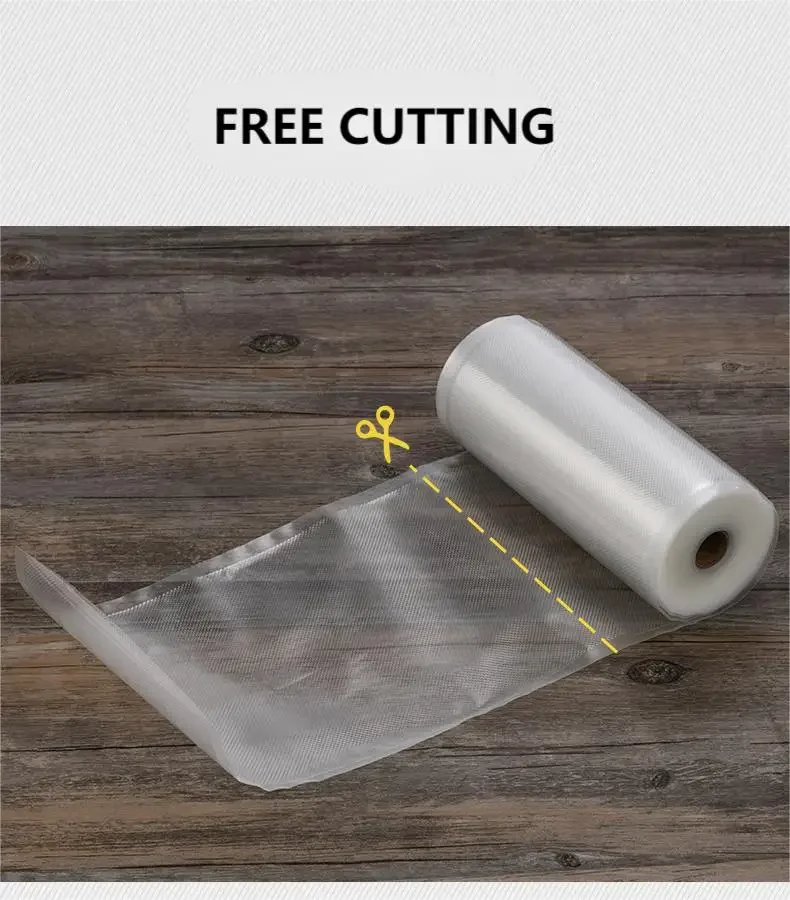 Food Vacuum Sealer Bags for frozen food Transparent Preservation Bag Vacuum Packaging Rolls 12/15/20/25/30cm