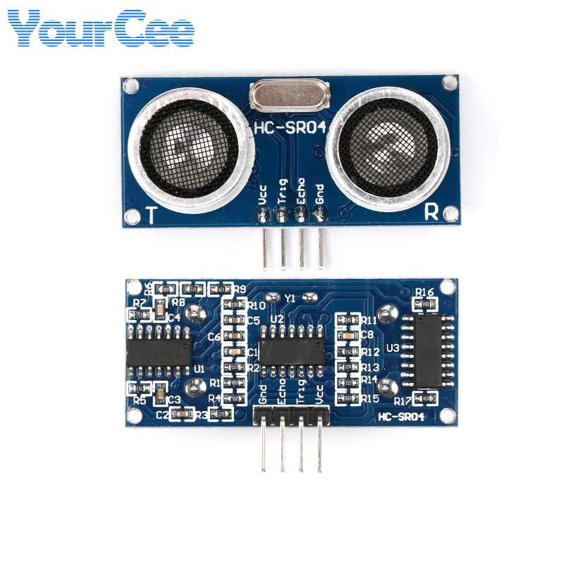 HC-SR04 Ultrasonic Distance Measuring Transducer Sensor Detector Ranging Module with LED Digital Display Control Board 2-400CM