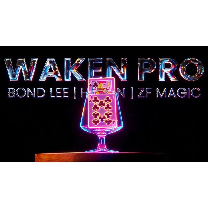 

Колода Waken Pro Magic Deck: Улучшенный набор для предсказаний, ментализма, фокусов из близкого плана, иллюзий, трюков и реквизита для профессиональных фокусников, чтения мыслей
