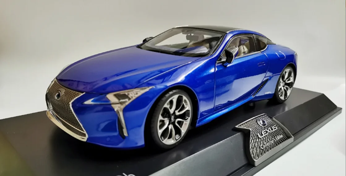 

Оригинальная модель автомобиля Lexus LC LEXUS LC500h, модель автомобиля из сплава 1:18, подарок на складе