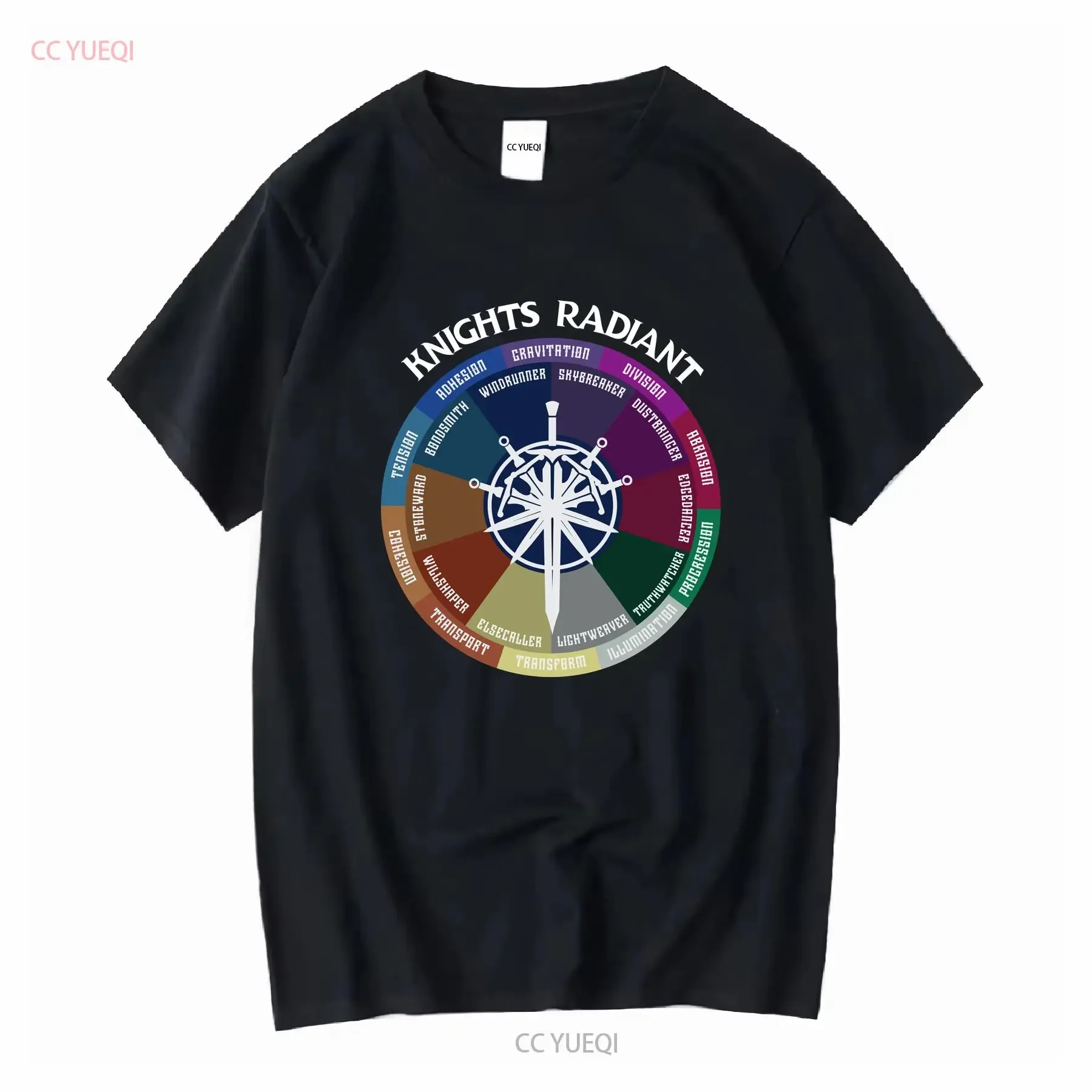 The Knights Radiant T Shirt Fan Made Ten Orders of Cosmere Way Kings Bookish for Stormlight Archive Lovers vintage Washed