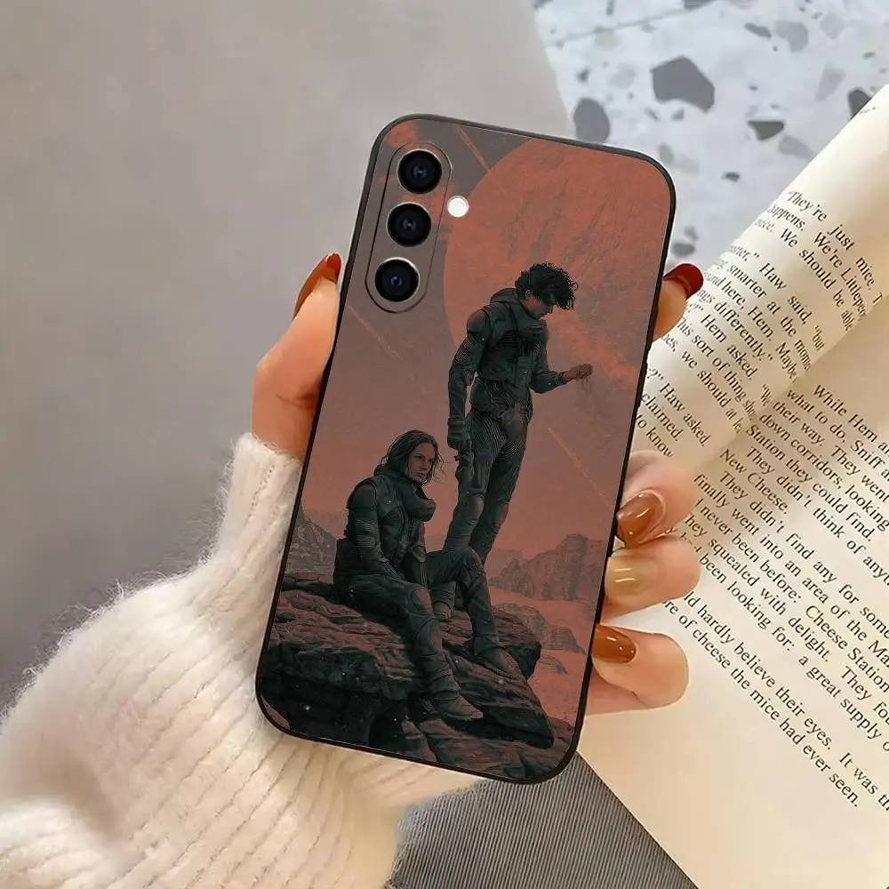 D-D-une-e Power Telefoon Case Voor Samsung Galaxy A73,A72,A71,A70,A53,A52,A51,Anderen Zachte Zwarte Cover