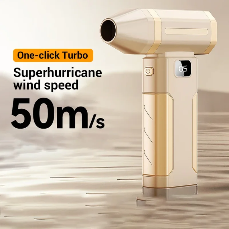 Neue 450000 RPM Leistungsstarke Luft Gebläse Turbo Jet Fan High Speed Turbo Heftigen Fan Bürstenlosen Motor Handheld Kanal Fan PC sauber Werkzeug