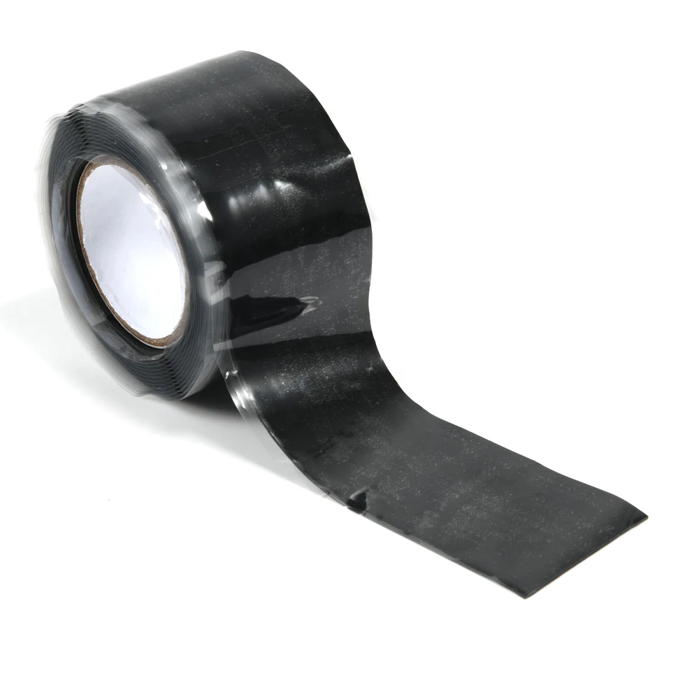 1.5m X 2.5cm Super Strong Fiber Waterproof Tape Stop Leaks Seal Repair Tape Performance Silicone Rubber Belt