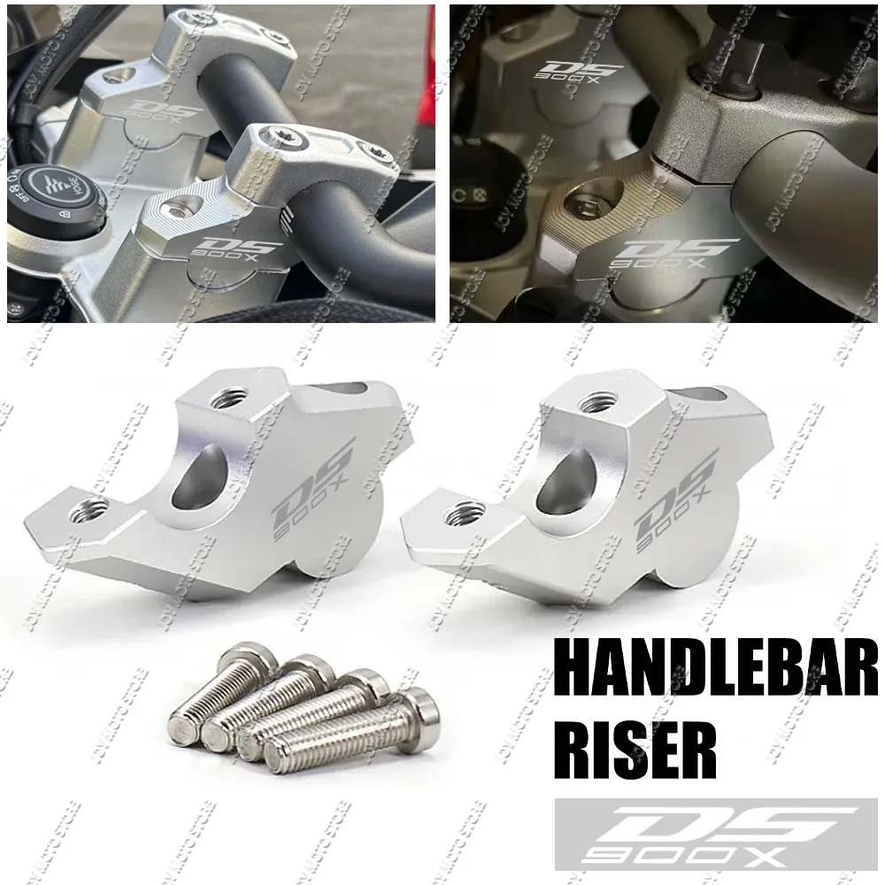 

Крепление-подъемник для руля мотоцикла Voge DS900X: улучшенная вертикальная позиция руля