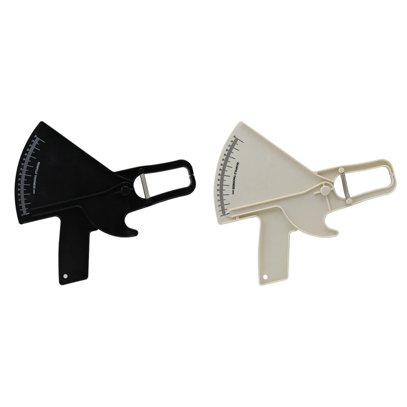 1 PCS Precision Caliper Sebum Caliper Fat Clip Sebum Caliper Fat Personal Fat Ruler Black