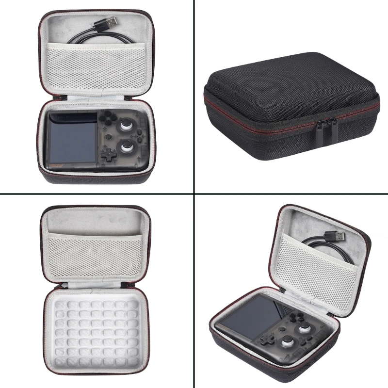 Handheld Game Console Storage Bag EVA Travel Carrying Case For RG406V Game Console Scratchproof Shockproof Protector Case