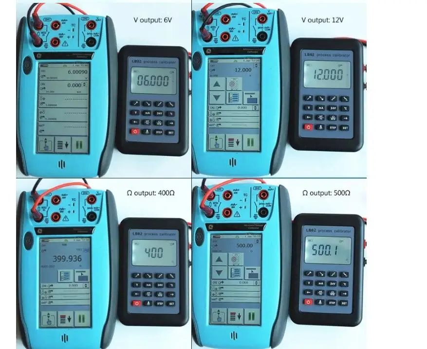 LB02 Resistance Voltage Meter 4-20mA 0-10V/mV Signal Generator Source thermocouple PT100 temperature Process calibrator Tester