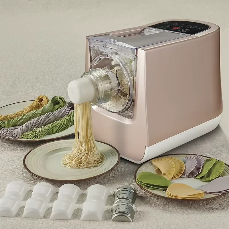 2026Hot Hot Sale 300W Home Use Electric Mini Intelligent Fresh Pasta Maker Macaroni Noodles Making Machine Price