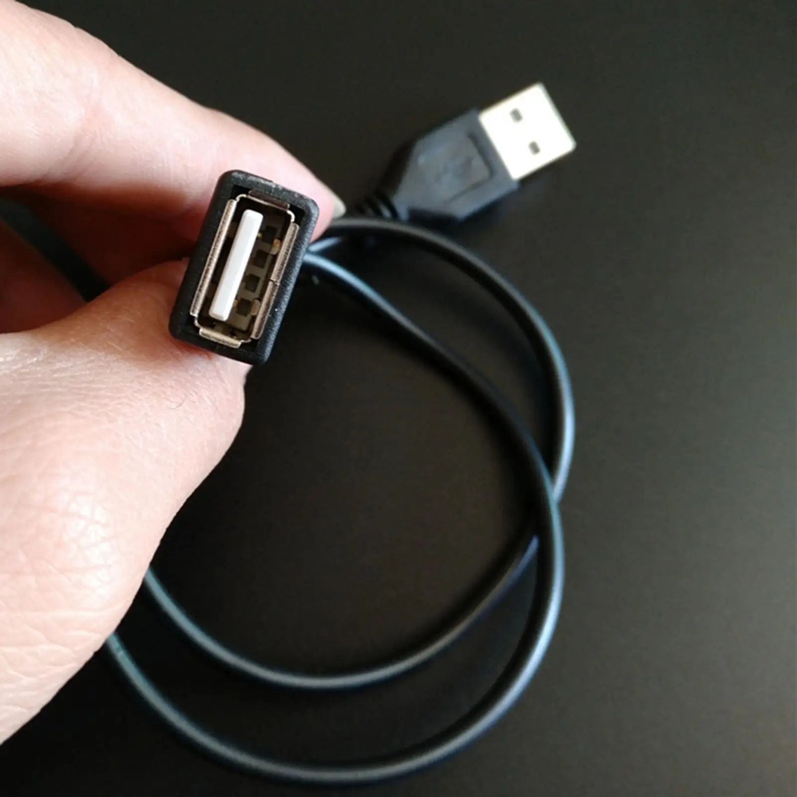 USB 2.0 Extension Cable Male to Female, Fast Data Transfer Cord for Webcam, Phone, Mouse, Keyboard, Printer &Hard Drive 0.5-1.5M