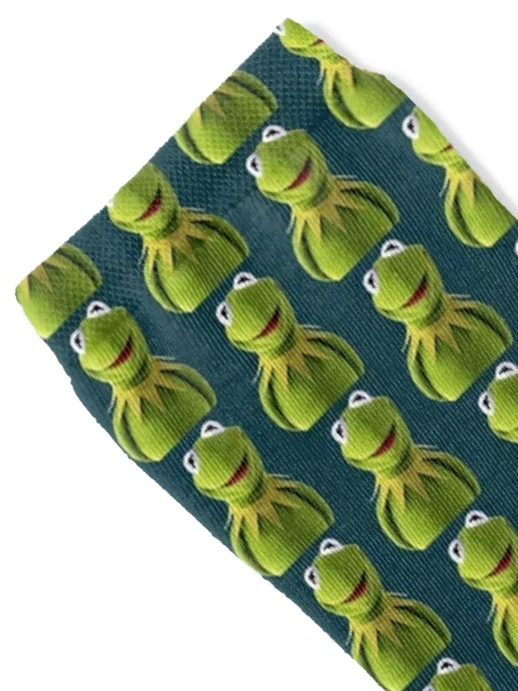 Happy Kermit Socks halloween summer Rugby FASHION Socks For Men Women's