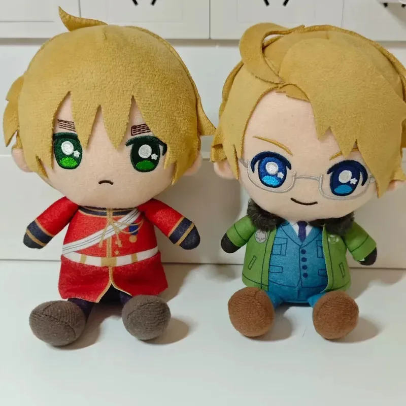 

New Hetalia Plush Doll Cute Anime Peripherals Alfred F. Jones Arthur Kirkland Honda Kiku Cosplay Stuffed Toy For Anime Fans Gift