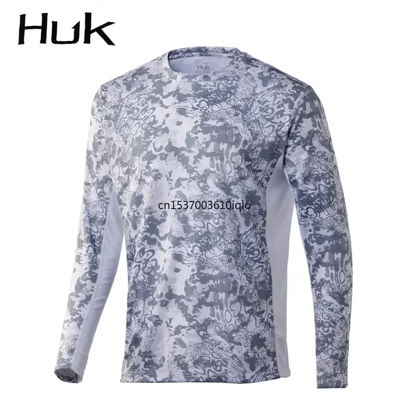 New Fishing Clothing Men's Vented Long Sleeve Uv Protection Sweatshirt Breathable Tops Summer Fishing Shirts Camisa