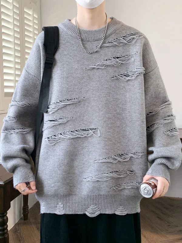 

Мужской повседневный теплый свитер-кардиган Thiened из смесового полиэстера в японском ретро-стиле, свободного кроя, для осени и зимы