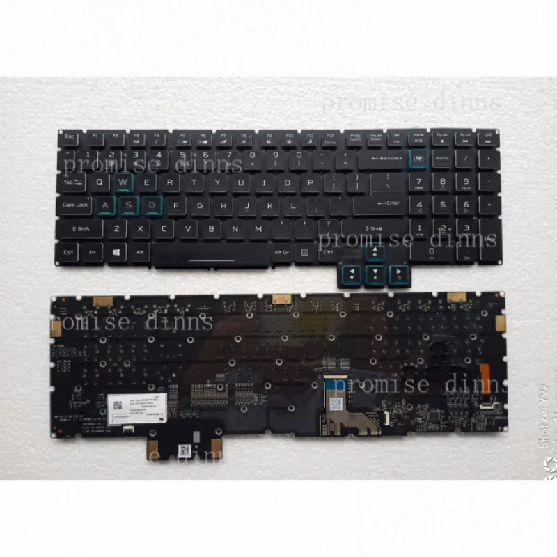 M   for RGB Backlit US Keyboard for ACER  for Predator Helios 700 PH717-71-92A7 PH717-71-7091 New