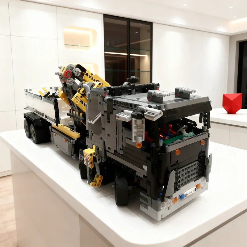 

2621pcs MOC European Crane Truck Technical Model Building Blocks Construction Christmas Gifts Toy Creative DIY Idea Brick Kids