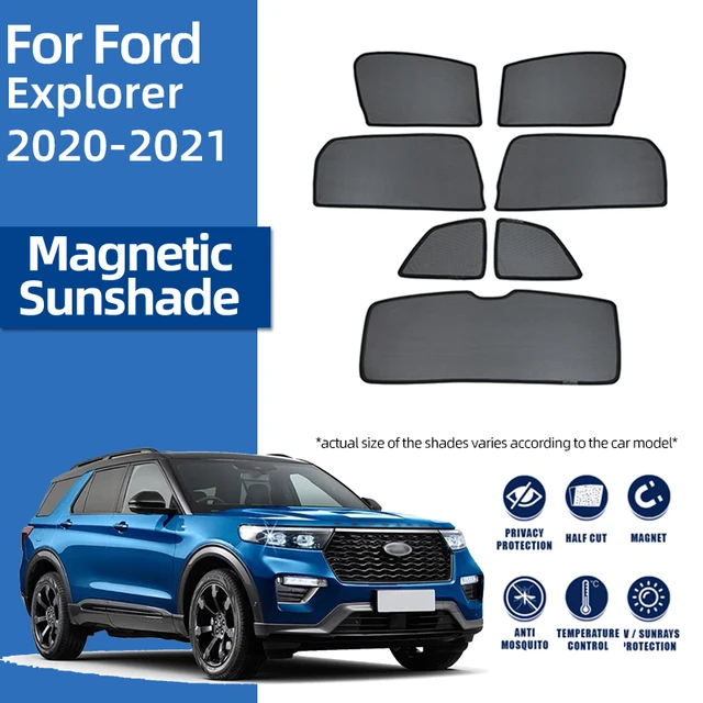 For Ford Explorer U625 2020 2021 2022 2023 2024 Magnetic Car Sunshade Front  Windshield Curtain Rear Side Window Sun Shade Visor - AliExpress