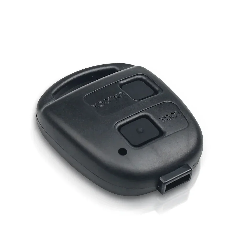 KEYYOU 10Pcs With Car Key Pad Housing Shell For Lexus Toyota Corolla YARIS CAMRY RAV4 Land Cruiser Prado Tarago Avensis FJ Case