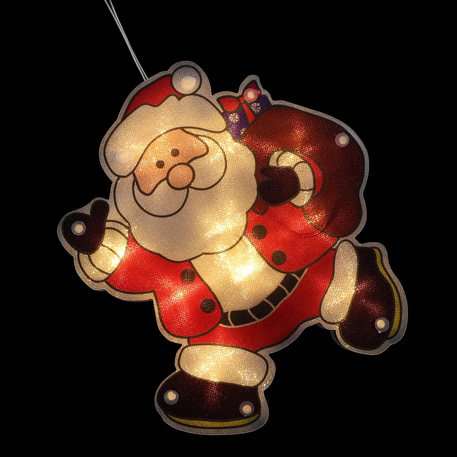 عيد الميلاد موضوع شفط ضوء نافذة الديكور المحمولة مصباح الحفلات للمنزل فندق مول مكتب شفط ضوء مصباح للزينة