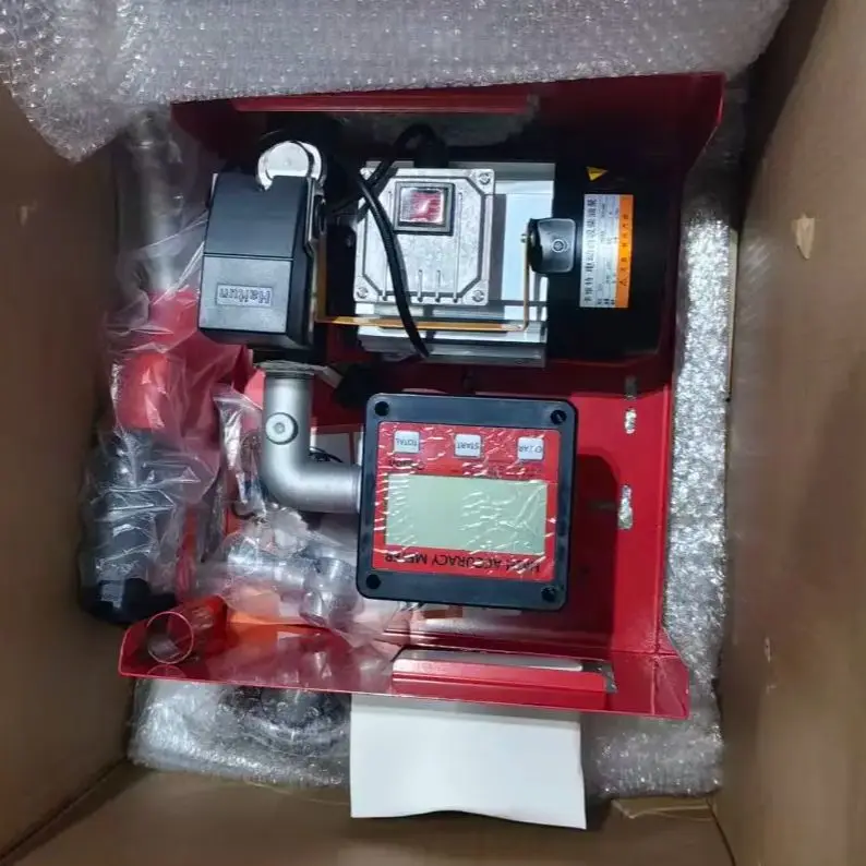 High Flow Diesel Oil Pump 12V/24V/220V Self-priming Refueling Gun Metering System for Efficient Fuel Transfer