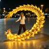 Holiday Festive Decor Party Glowing Prop Chinese Dragon Dance Luminous Dragon Dance Ribbon For Spring Festival Party 2