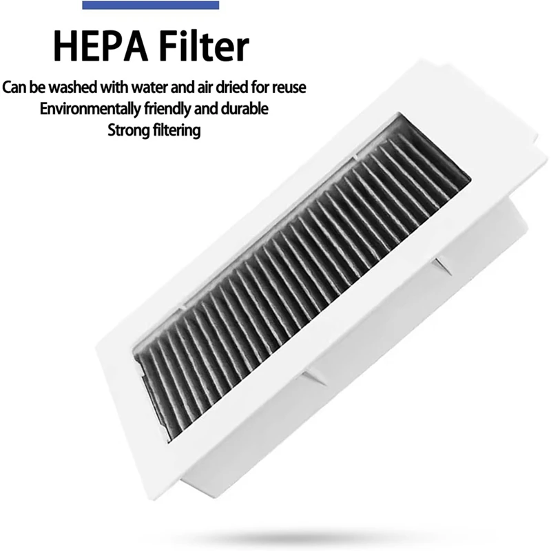 A86I-For ECOVACS DEBOT X5 PRO جهاز آلي لتنظيف الأتربة فرشاة جانبية رئيسية فلتر Hepa ممسحة القماش استبدال أجزاء