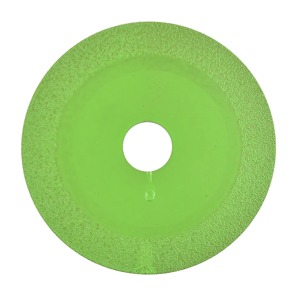 Imagem -04 - Disco de Corte de Vidro 115 125 mm Diamante Mármore Lâmina Serra Telha Cerâmica Jade Polimento Especial Moagem Lâmina Corte Verde