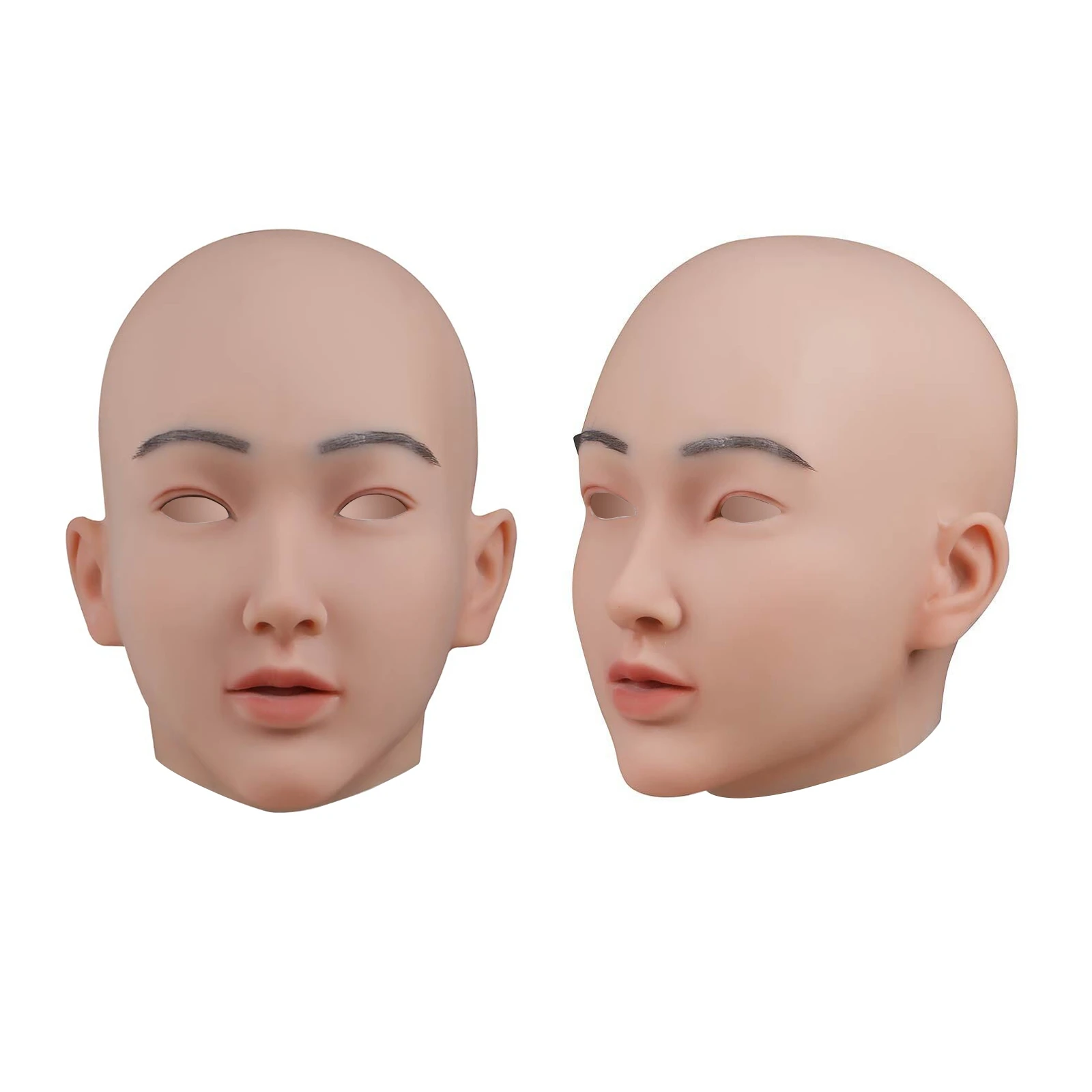 Silicone Mask Realistic Female Mask Crossdresser Costumes Drag Queen Male to Female Crossdressing Realistic Bodysuit Skin