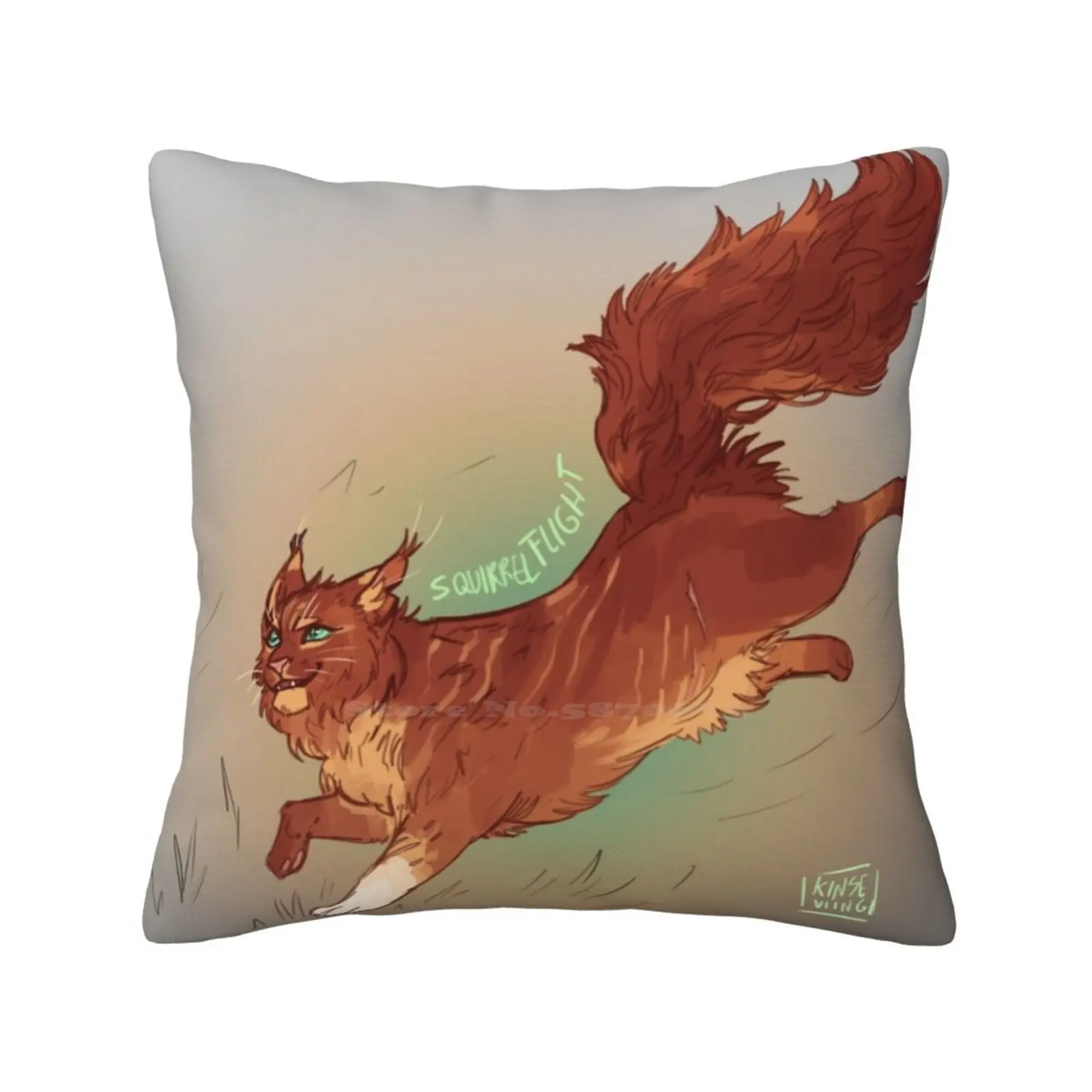 

Squirrelflight ( Cats ) Bedroom Office Hug Pillowcase Squirrelflight Battle Cats Cats