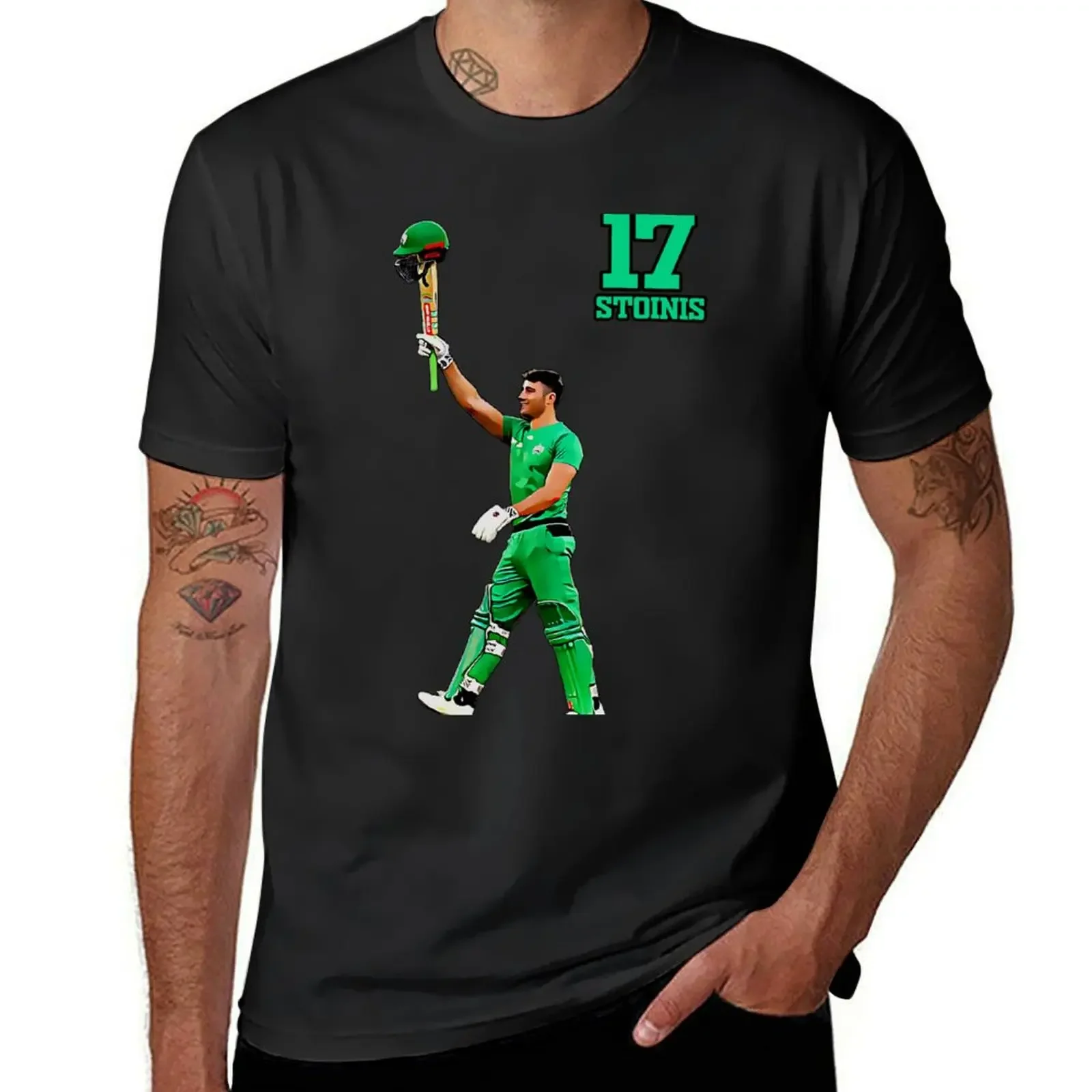 Marcus Stoinis-Australian Cricket Player-T20 All Rounder T-Shirt sublime cute clothes mens tall t shirts