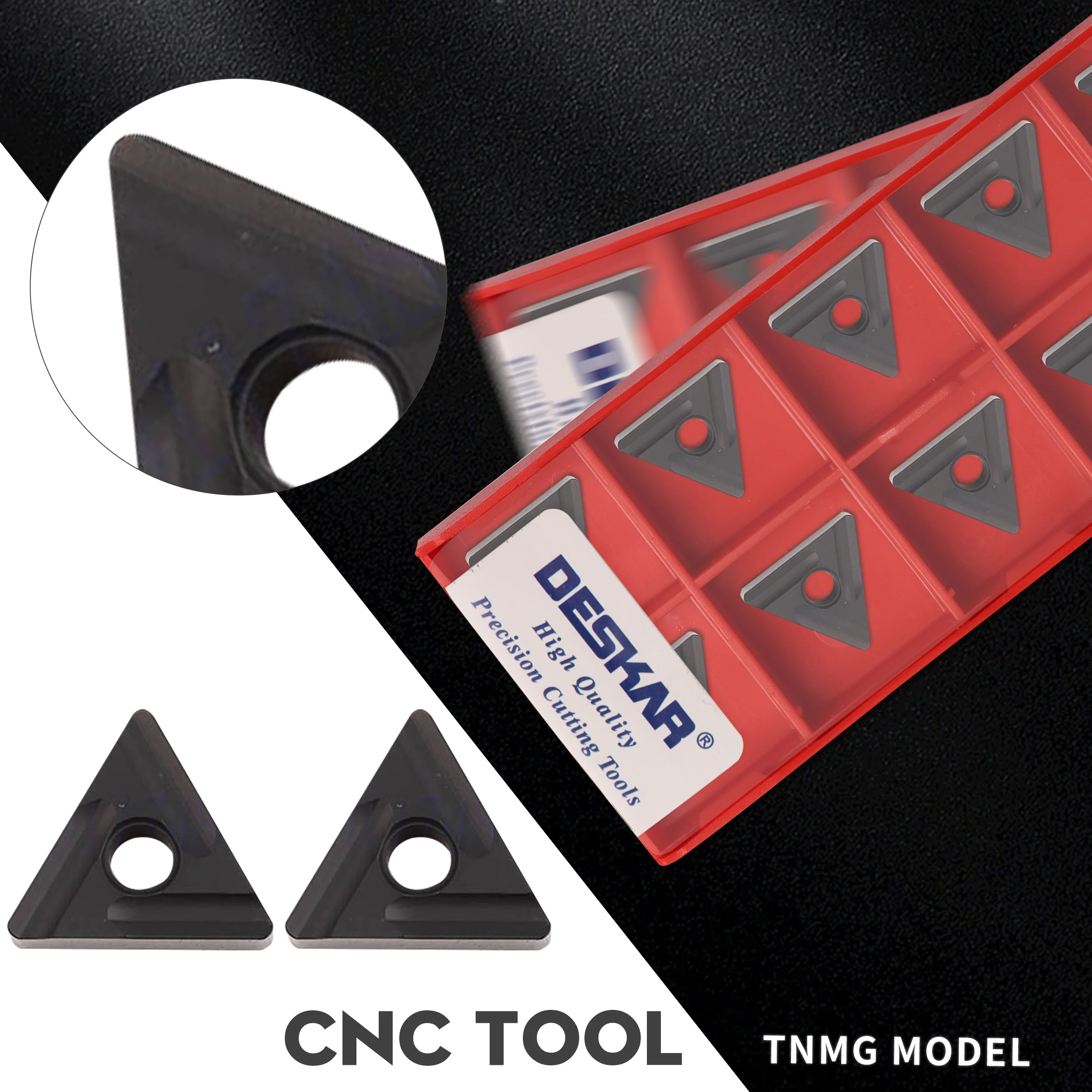 

TNMG160404R-S LF9118 Carbide inserts Steel turning tool TNMG160404L-S LF9118 TNMG160408R-S LF9118 CNC lathe tool Turning inserts