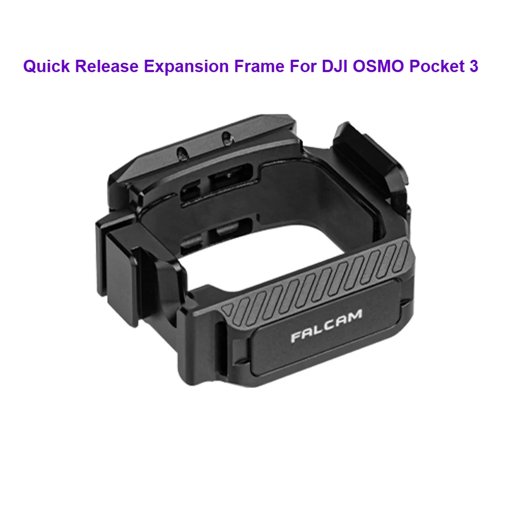 

Быстросъемная расширяющаяся рамка Falcam F22 для DJI OSMO Pocket 3 с резьбовым отверстием 1/4 дюйма, совместимая с F22 Maglink