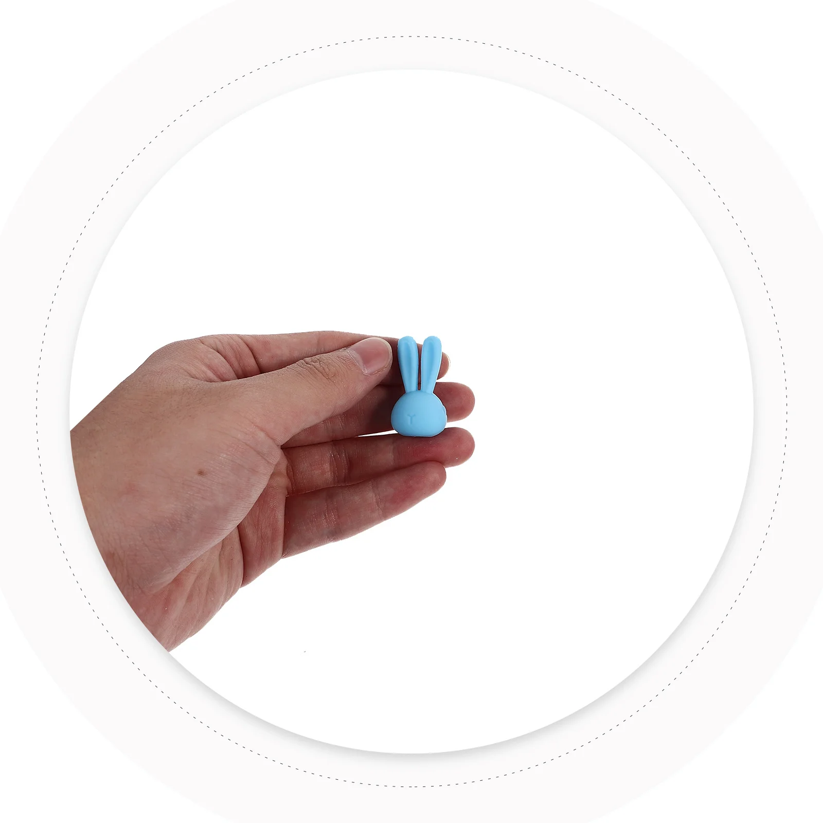 

6pcs Rabbit Shaped Drink Markers Silicone Party Cartoon Cup Reusable Decorative Wine Glass Portable charms