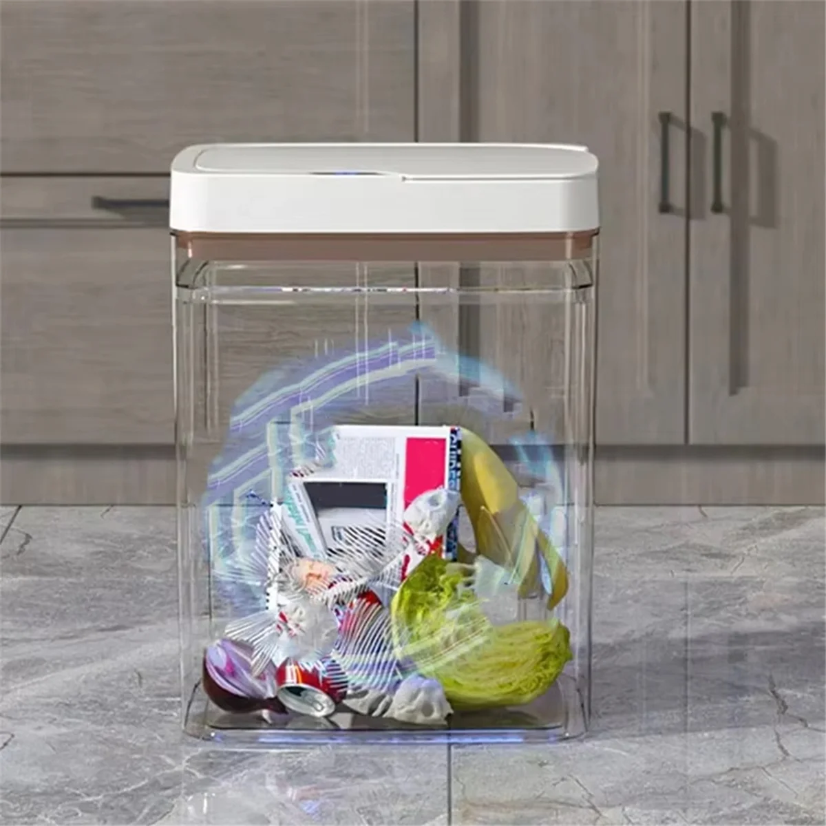 Intelligent Bathroom Trash Can Non-Contact Narrow Intelligent