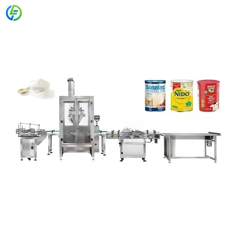 Factory Automatic Cooking Spice Pepper Powder Condiment Filling Capping Labeling Production Line Customized