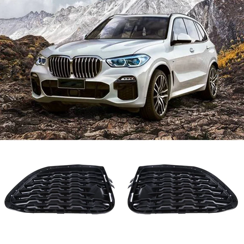 51118056941 51118056941 Front Bumper Windscreen Fog Lamp Grille Fog Lamp Frame Car Accessories For BMW X3 X4 F25 F26