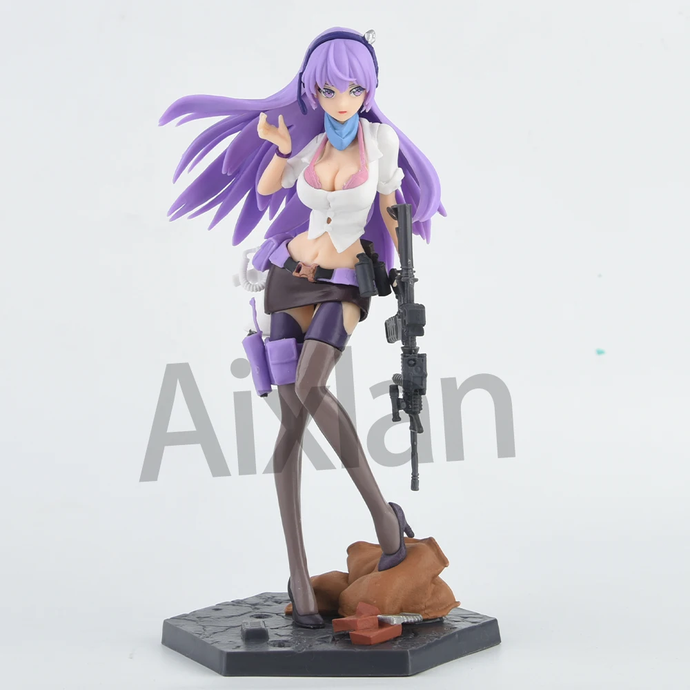 21cm Anime After-school Battlefield Figure All-Rounder ELF PVC Action Figure Sexy Gril Figurine Collectible Model Toys Kid Gift