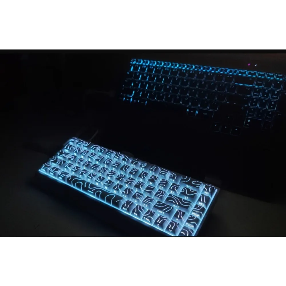 

MCHOSE MIX87 Игровые клавиатуры с магнитным переключателем 8K 0,001 ммRT RGB Light Пользовательская проводная механическая клавиатура ПК Аксессуар для киберспорта Подарок